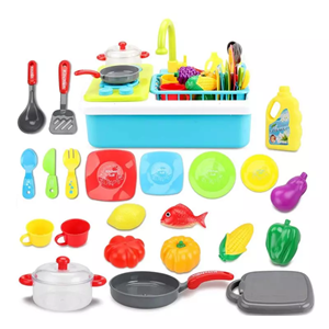 اسباب بازی سینک ظرفشویی کودک همراه با اجاق گاز بزرگ FIVESTAR TOYS LERNING FUN _اسباب بازی لوازم خانگی